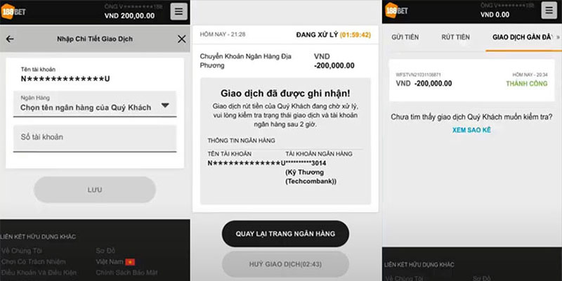 Hướng dẫn cho những thành viên mới về cách bắt đầu rút tiền từ 188BET