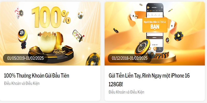 Tham gia khuyến mãi 188BET từ lần gửi tiền đầu tiên